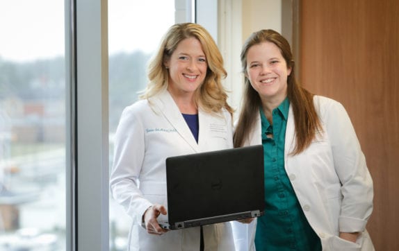 Central Georgia Cancer Care Gretchen and Cayla