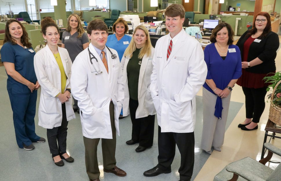 Central Georgia Cancer Care prostate team